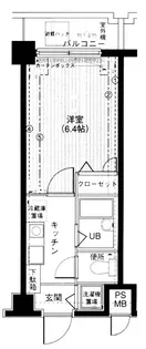 メインステージ椎名町【5階】の間取り