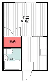 レジデンスやまざき【2階】の間取り