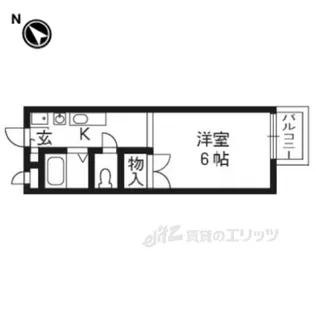 メゾンアヴリル【2階】の間取り