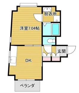 リバティープラザ柏町【5階】の間取り