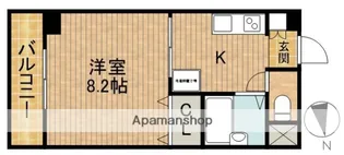 メゾン・ミッドヴィレッジ【2階】の間取り