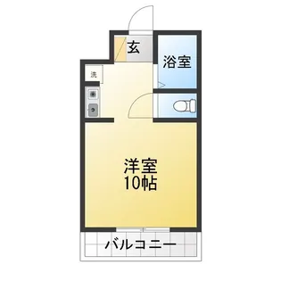 メゾン名取堤【1階】の間取り