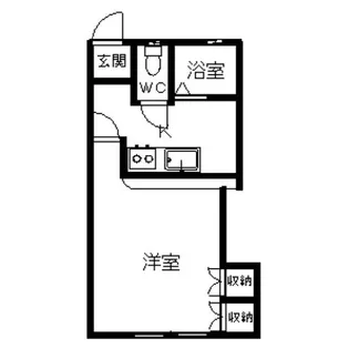 エムズプラザ A【1階】の間取り