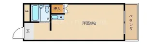 ハイツまき【1階】の間取り