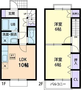 アーバンステージ Vの間取り