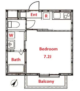 Maison Brillio(メゾンブリリオ)【2階】の間取り