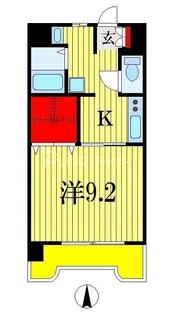 ルーラル十五番館【7階】の間取り