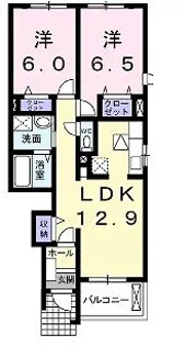 シーライト【1階】の間取り