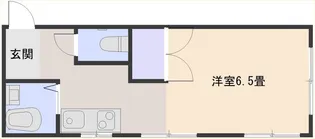 ナカイマンション【4階】の間取り