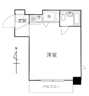 プラティーク両国【6階】の間取り