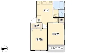 レ・セーナ【2階】の間取り