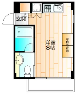 リファイン武蔵小杉【2階】の間取り