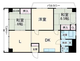 メゾンイセザキ【8階】の間取り