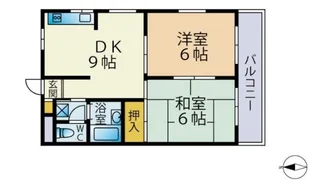 グレースタカハシ【2階】の間取り