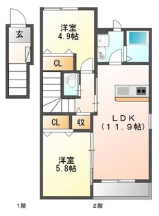ヴァンベールの間取り
