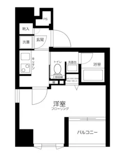 ブライズ神田【8階】の間取り