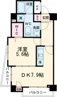 プライムアーバン用賀II【2階】の間取り