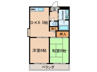 コモ-デイオス【3階】の間取り