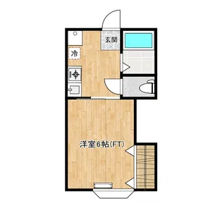 シャーロックホームズ【1階】の間取り
