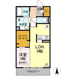 Salt Valley Court【2階】の間取り