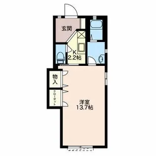 コンフォール【1階】の間取り