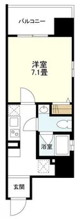 リバーレ浅草駒形【6階】の間取り