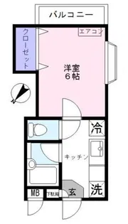 アウルネストK【2階】の間取り