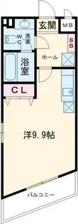 エコロジー目黒青葉台プロセンチュリー【8階】の間取り