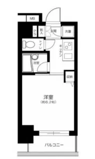 プレール目黒リバーサイド【7階】の間取り