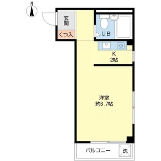 ハイブリッジ北小岩【3階】の間取り