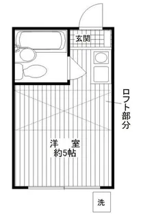 ペアパレス落合【2階】の間取り