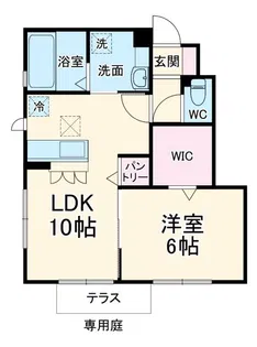 ルミエール【1階】の間取り