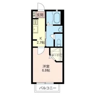 フォーヴ【1階】の間取り