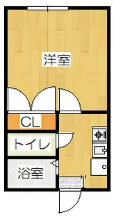 ローズガーデン【1階】の間取り