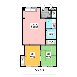 グレイシャス・U【1階】の間取り