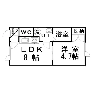 フェリス(松浦)【2階】の間取り
