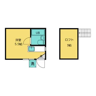 オグラハイツ【2階】の間取り