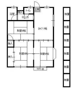 レジデンス HONGOUI【2階】の間取り