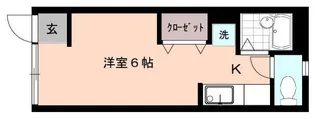KESハイム中延【1階】の間取り