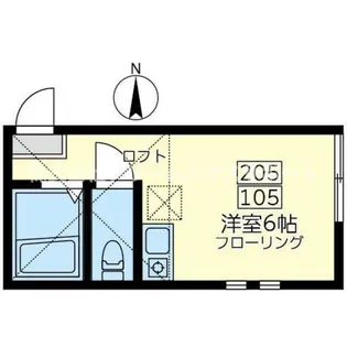 神奈川県横浜市金沢区大道2【アパート】の間取り