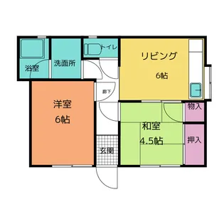 コーポASUKA【1階】の間取り