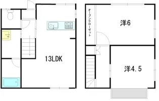 ふれあい広場【1階】の間取り