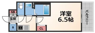 S-RESIDENCE高井田beleta【7階】の間取り