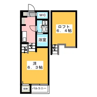 Grande吹上【1階】の間取り