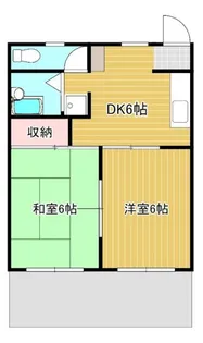 Anniversary竜洋【1階】の間取り