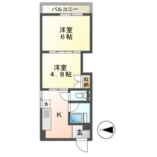 愛知県名古屋市南区三吉町4【マンション】の間取り