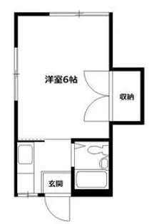 月見台ハイツ【1階】の間取り