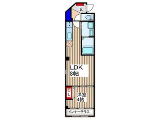 サウダージ【2階】の間取り