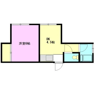 笠間ハイツ【1階】の間取り