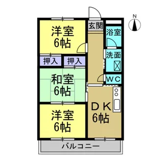 アーバン208【2階】の間取り